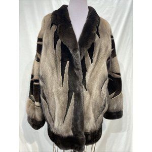 ranch mink sttoller natural w blue iris flame design (50010)